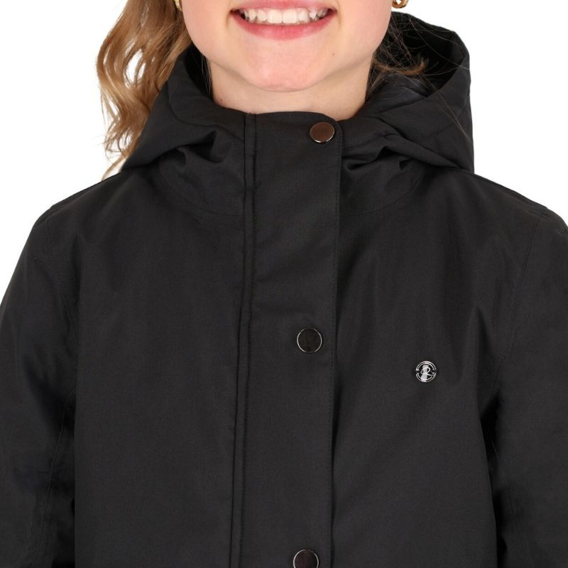Kurtka Parka Dzieci/Junior Linde Waterproof Czarna