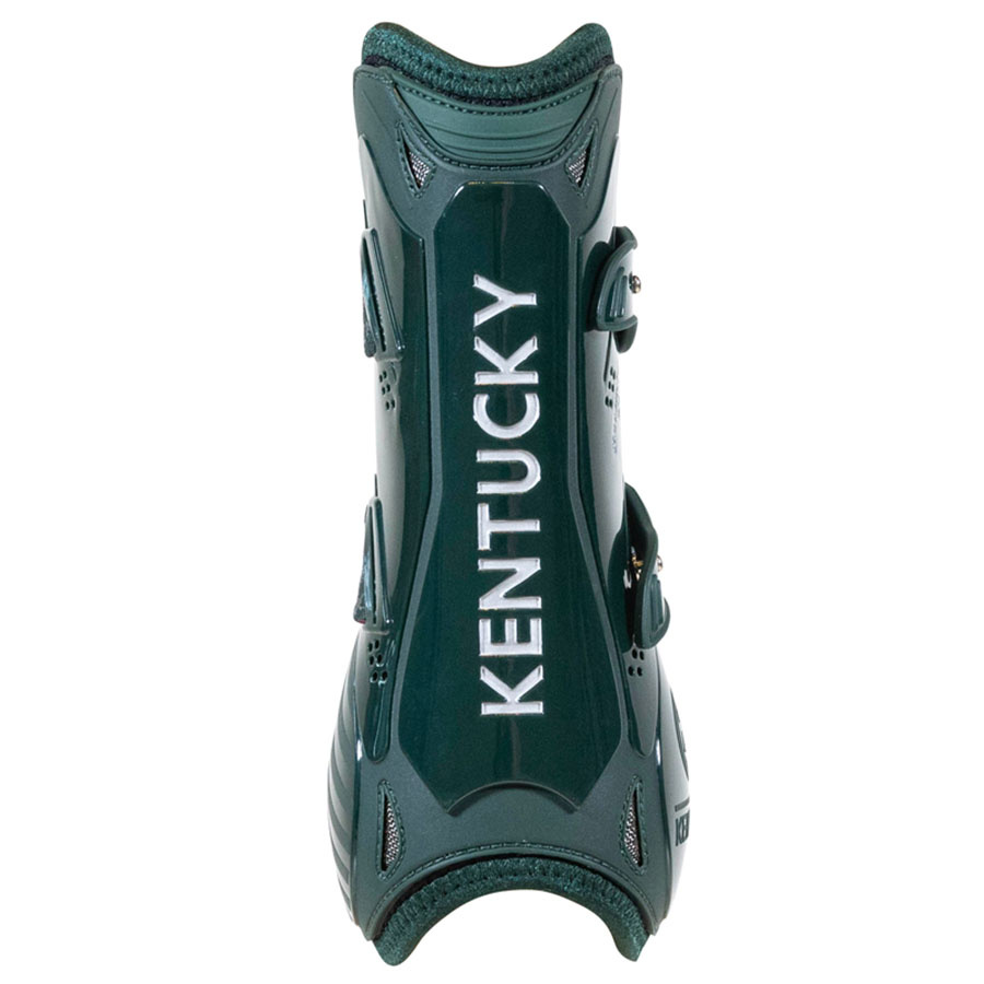 Ochraniacze skokowe przód Bamboo Elastic Ciemnozielone