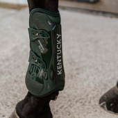 Ochraniacze skokowe przód Bamboo Elastic Ciemnozielone Ochraniacze skokowe przód Bamboo Elastic Ciemnozielone