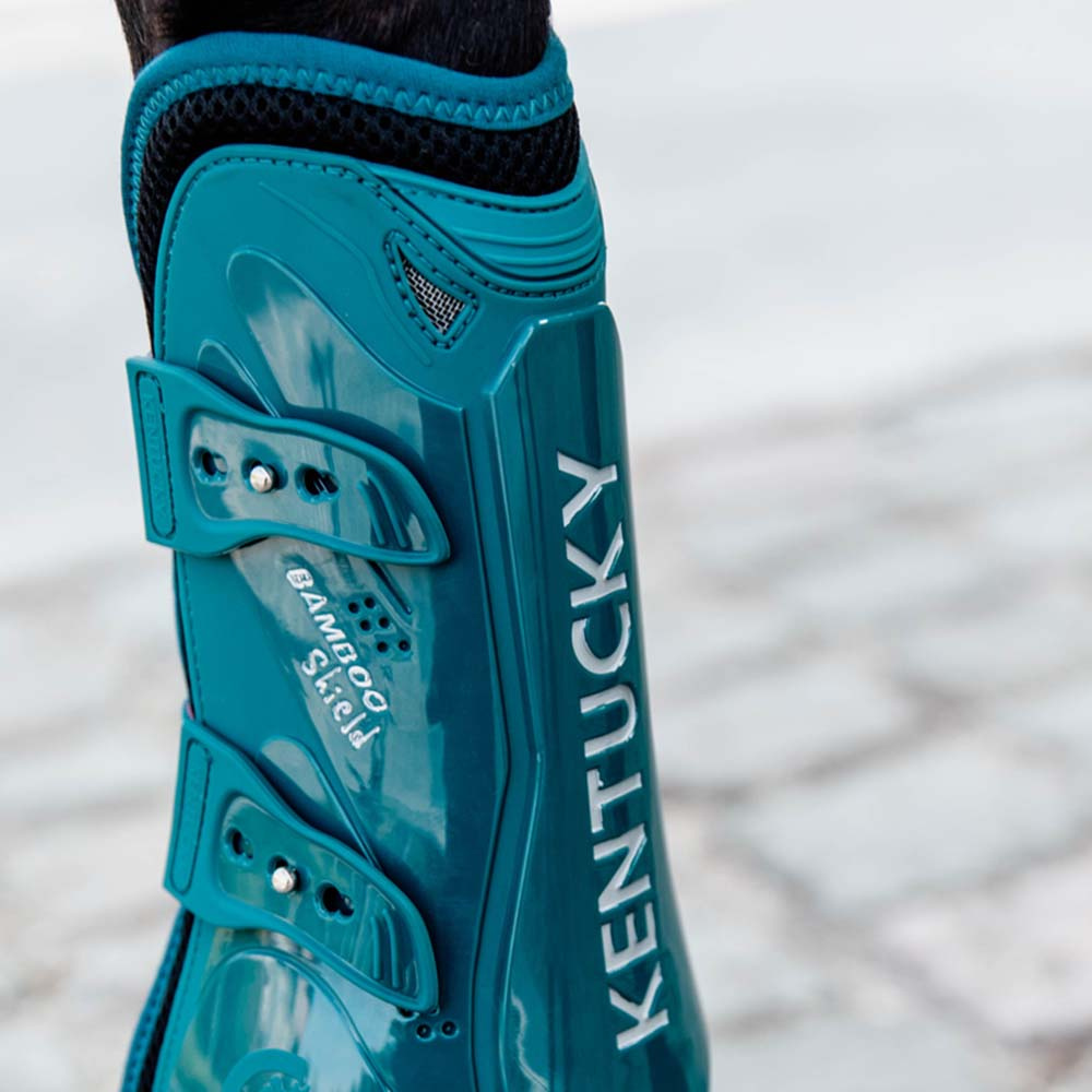 Ochraniacze skokowe przód Bamboo Shield Szmaragdowa zieleń