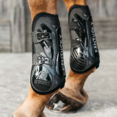 Ochraniacze skokowe przód Bamboo Shield Czarne Ochraniacze skokowe przód Bamboo Shield Czarne