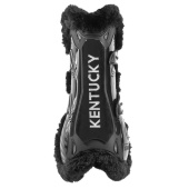 Ochraniacze skokowe przód Vegan Sheepskin Bamboo Elastic Czarne Ochraniacze skokowe przód Vegan Sheepskin Bamboo Elastic Czarne