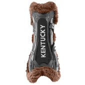 Ochraniacze skokowe przód Vegan Sheepskin Bamboo Elastic Czarno/Brązowe Ochraniacze skokowe przód Vegan Sheepskin Bamboo Elastic Czarno/Brązowe