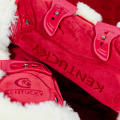 Ochraniacze skokowe przód Vegan Sheepskin Bamboo Elastic Velvet Red Ochraniacze skokowe przód Vegan Sheepskin Bamboo Elastic Velvet Red