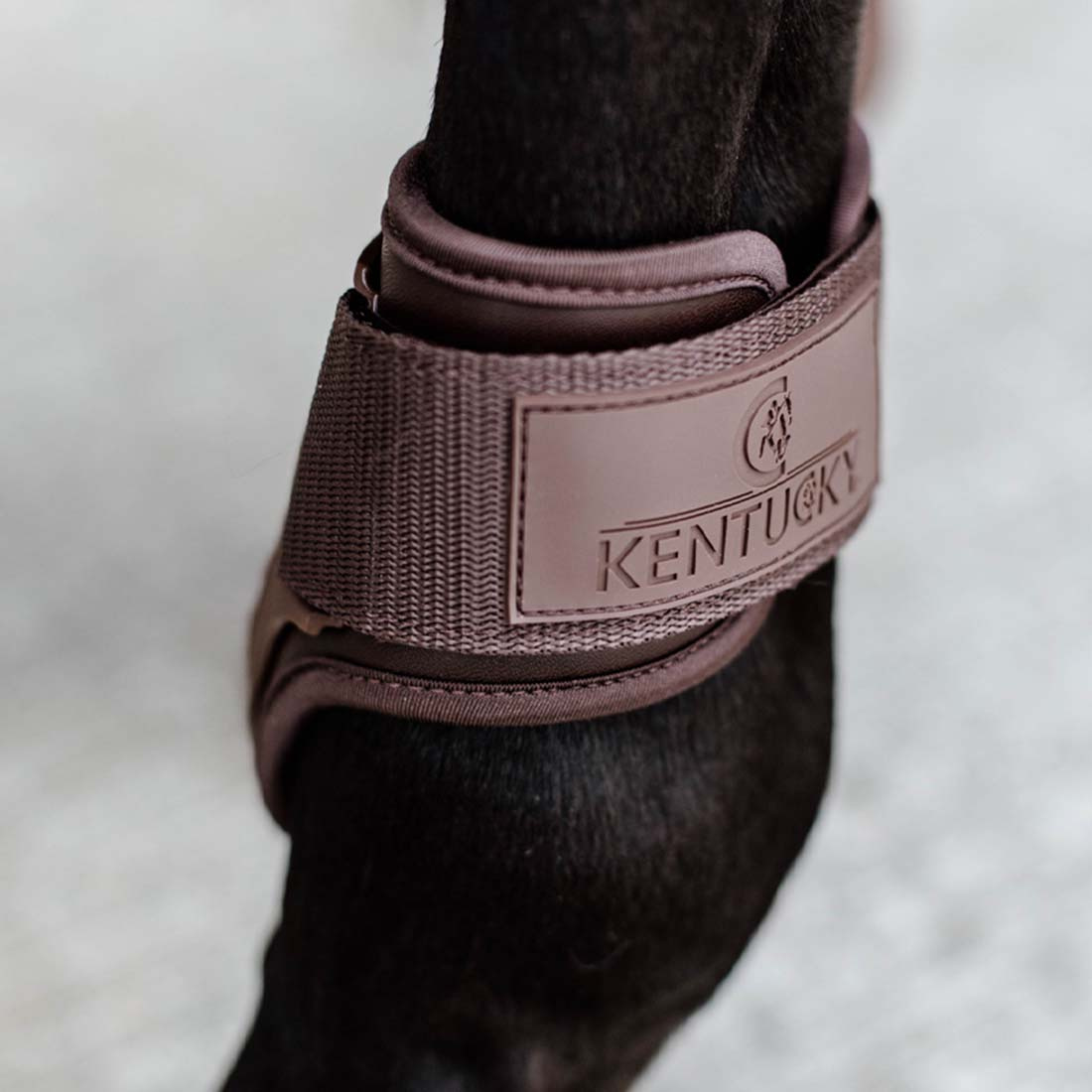 Ochraniacze skokowe tył Shield Brązowe