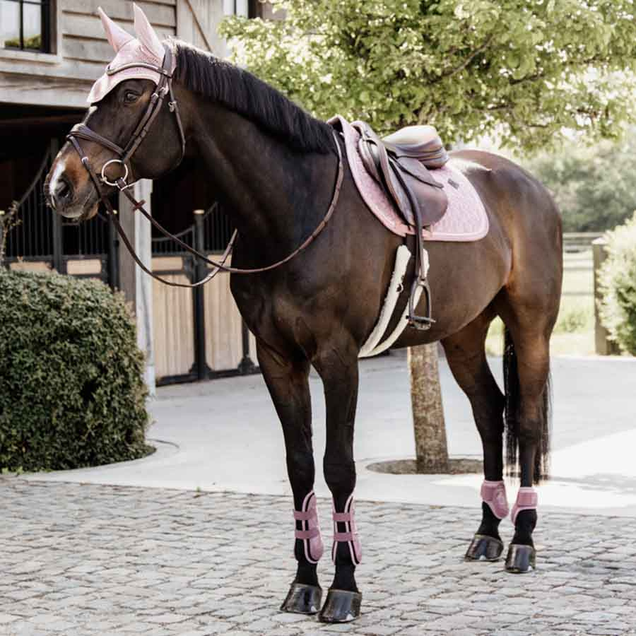 Ochraniacze skokowe tył Shield Różowe