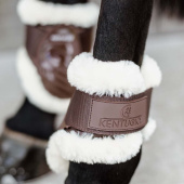 Ochraniacze skokowe tył Sheepskin Shield Brązowe Ochraniacze skokowe tył Sheepskin Shield Brązowe
