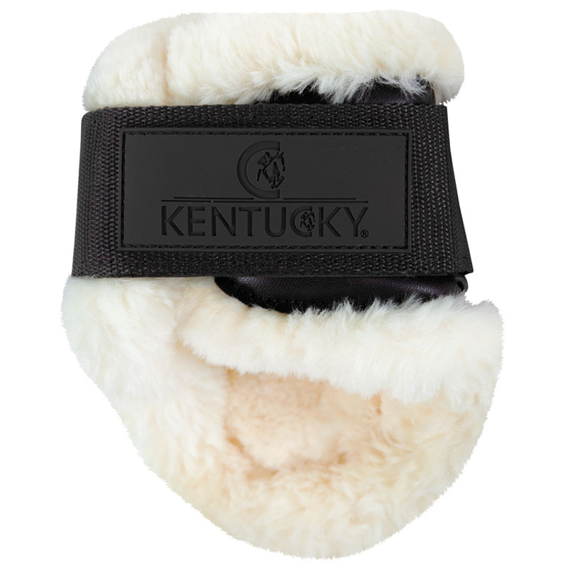 Ochraniacze skokowe tył Sheepskin Shield Czarne