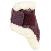 Ochraniacze skokowe tył Young Vegan Sheepskin Bordowe Ochraniacze skokowe tył Young Vegan Sheepskin Bordowe