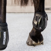 Ochraniacze skokowe tył Moon Air Velcro Czarne Ochraniacze skokowe tył Moon Air Velcro Czarne