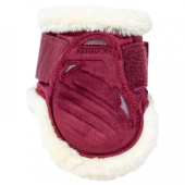 Ochraniacze skokowe tył Young Vegan Sheepskin Velvet Bordowe Ochraniacze skokowe tył Young Vegan Sheepskin Velvet Bordowe