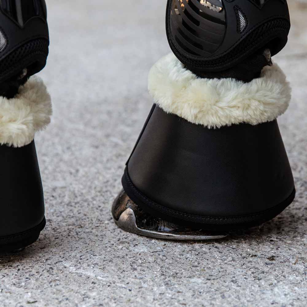 Kaloszki Sheepskin Leather Czarne