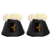 Kaloszki Sheepskin Leather Czarne Kaloszki Sheepskin Leather Czarne