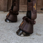 Kaloszki skóra syntetyczna Sheepskin Brązowe Kaloszki skóra syntetyczna Sheepskin Brązowe