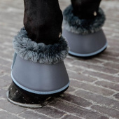 Kaloszki Sheepskin Leather Szare Kaloszki Sheepskin Leather Szare