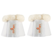 Kaloszki Sheepskin Leather Białe Kaloszki Sheepskin Leather Białe