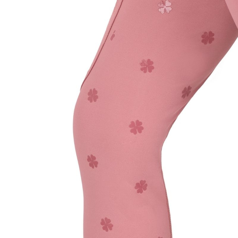 Legginsy jeździeckie Dzieci/Junior Lucky Start Full Grip Różowe