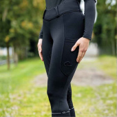 Legginsy jeździeckie Valletta Full Grip Czarne Legginsy jeździeckie Valletta Full Grip Czarne