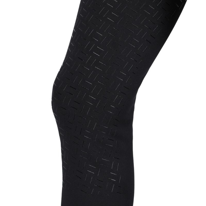 Legginsy jeździeckie Dzieci/Junior Valletta Full Grip Czarne