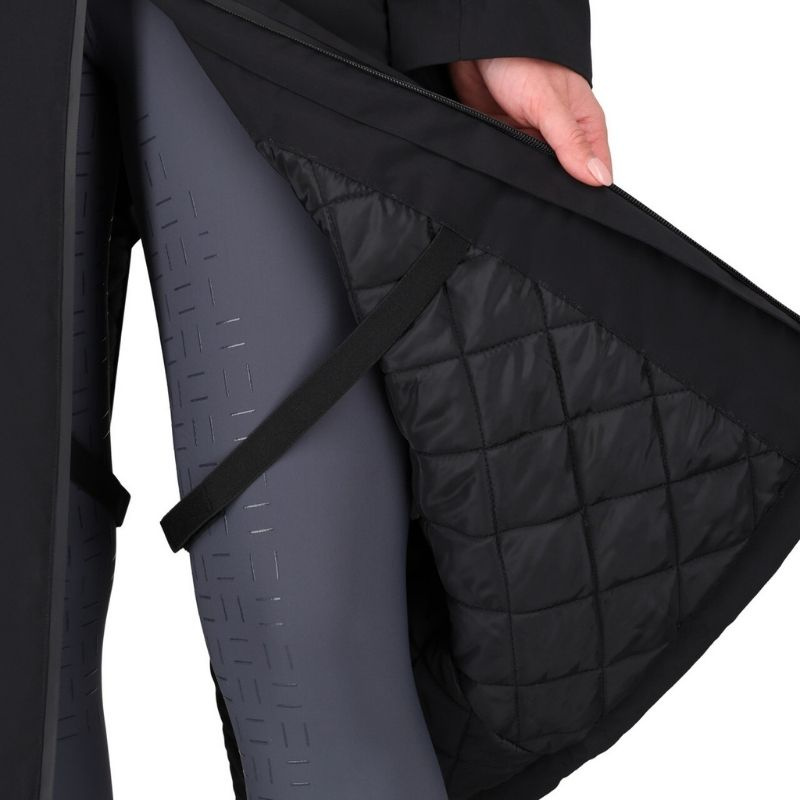 Płaszcz jeździecki Livora Waterproof Czarny