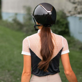 Kask MIPS Kylo Gloss Glitter Wide Peak Czarny/Rose Gold Kask MIPS Kylo Gloss Glitter Wide Peak Czarny/Rose Gold