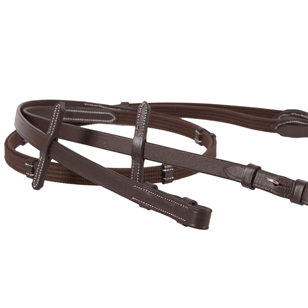 Ogłowie anatomiczne Ontatio Fauxfur Brązowe