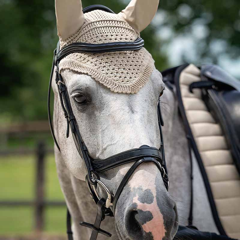 Ogłowie anatomiczne Salerno Czarne