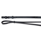 Wodze munsztukowe Leather 12mm Hooks Czarne Wodze munsztukowe Leather 12mm Hooks Czarne