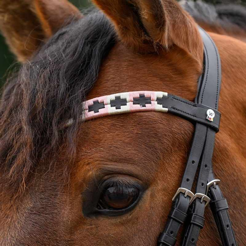 Naczółek Polo X-Line Czarny/Różowy