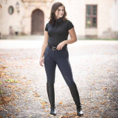 Bryczesy Candy Super-X Mira High Knee Grip Granatowe Bryczesy Candy Super-X Mira High Knee Grip Granatowe