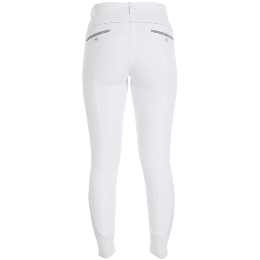 Bryczesy Safir Super-X High Knee Grip Białe