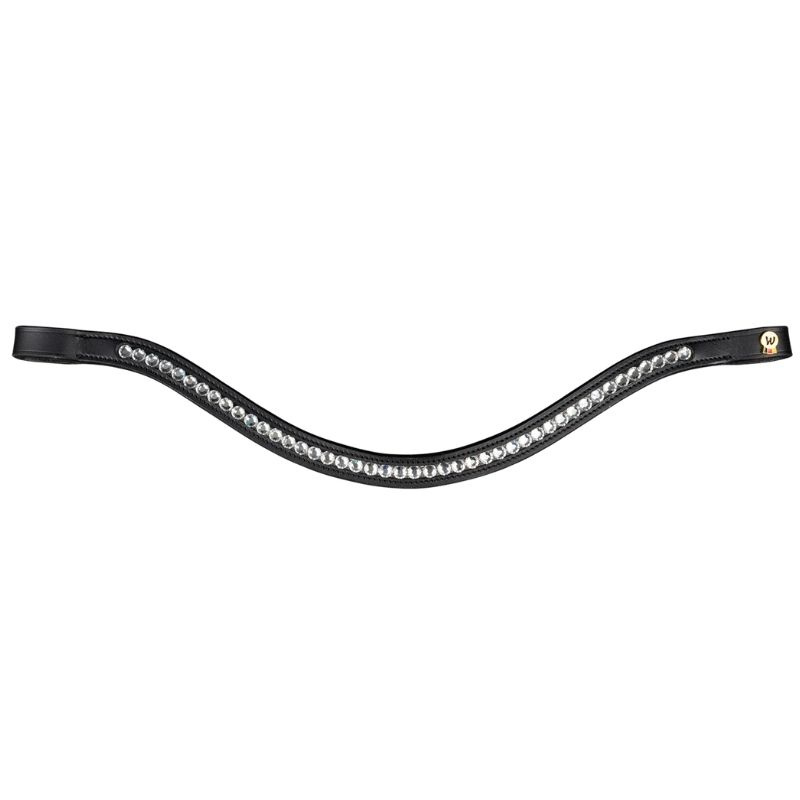 Ogłowie ujeżdżeniowe Magic Croco S-Line Czarne
