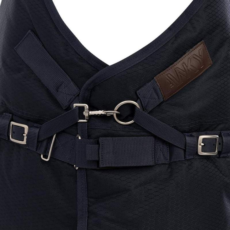 Derka stajenna Anatomic 300g 1680D Granatowa