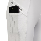 Legginsy jeździeckie Tregging Exposure Silicone Full Seat Białe Legginsy jeździeckie Tregging Exposure Silicone Full Seat Białe