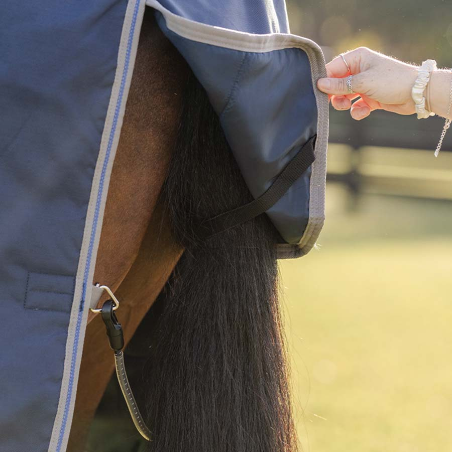 Derka padokowa Rhino 1000D 100g Granatowo/Srebrna