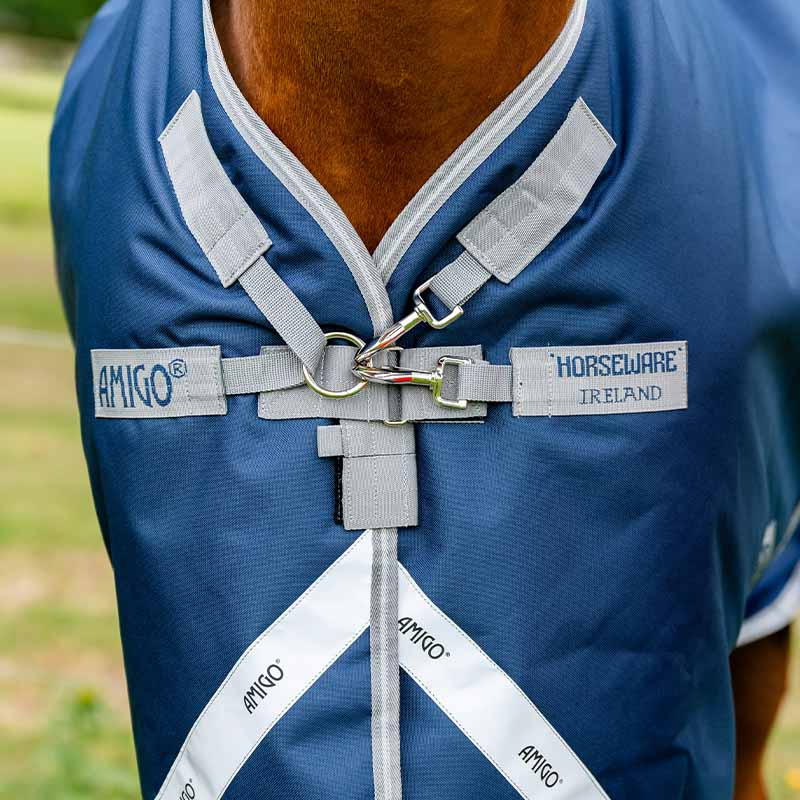 Derka padokowa Amigo 1200D 100g Granatowo/Szaro/Srebrna