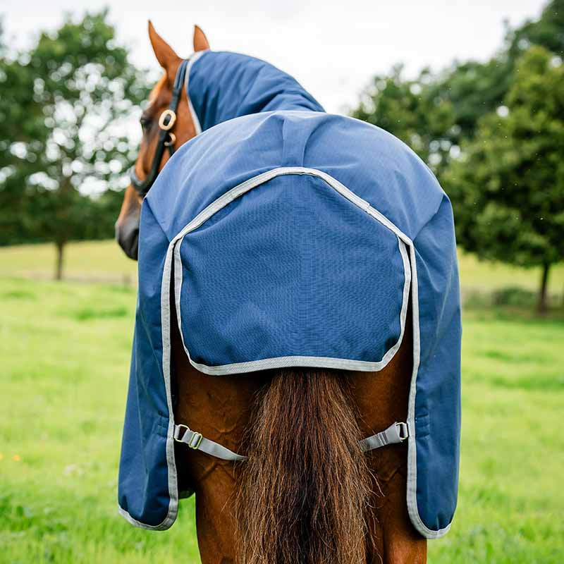 Derka padokowa Amigo 1200D 100g Granatowo/Szaro/Srebrna