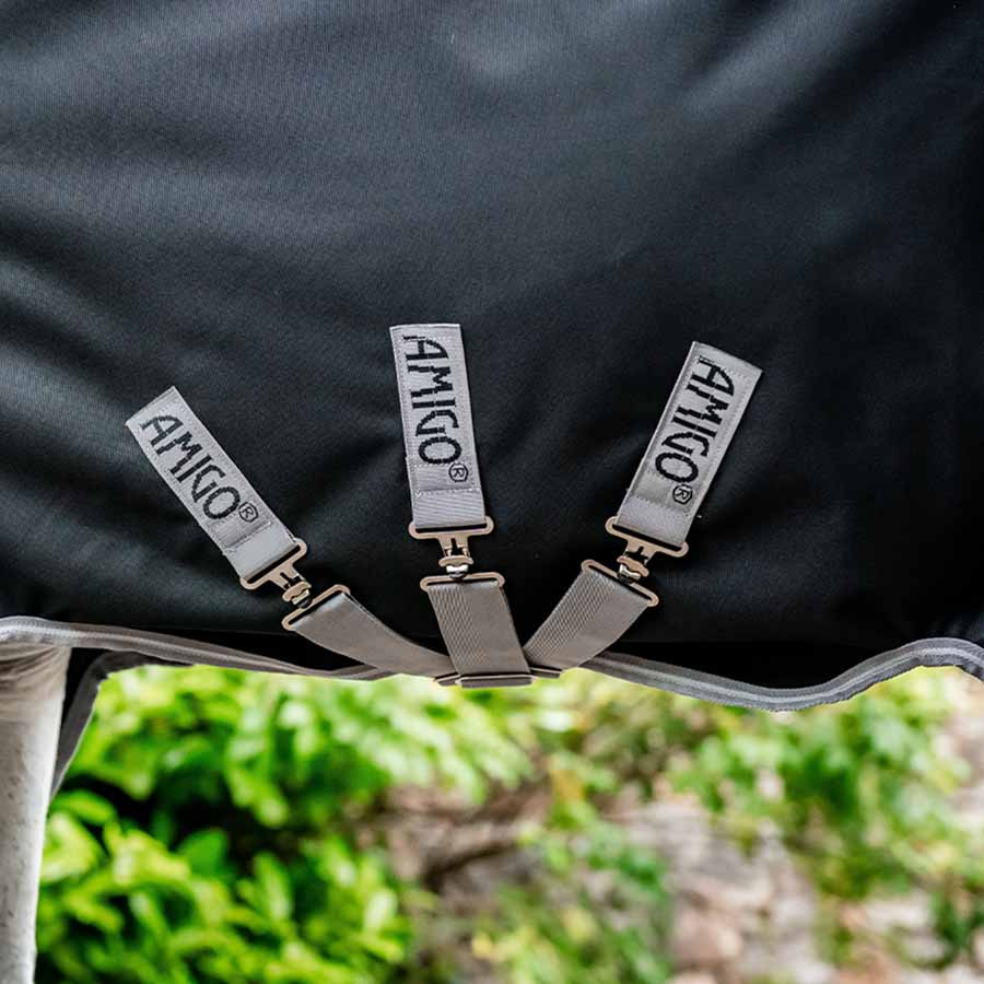 Derka padokowa Amigo 1200D 100g Czarno/Szara