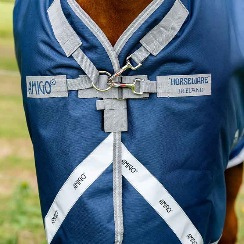 Derka przeciwdeszczowa Amigo Plus 1200D 50g Granatowo/Szaro/Srebrna