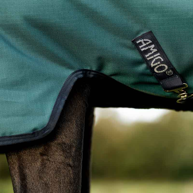 Derka padokowa Amigo Ripstop 900D 100g Zielono/Granatowo/Srebrna