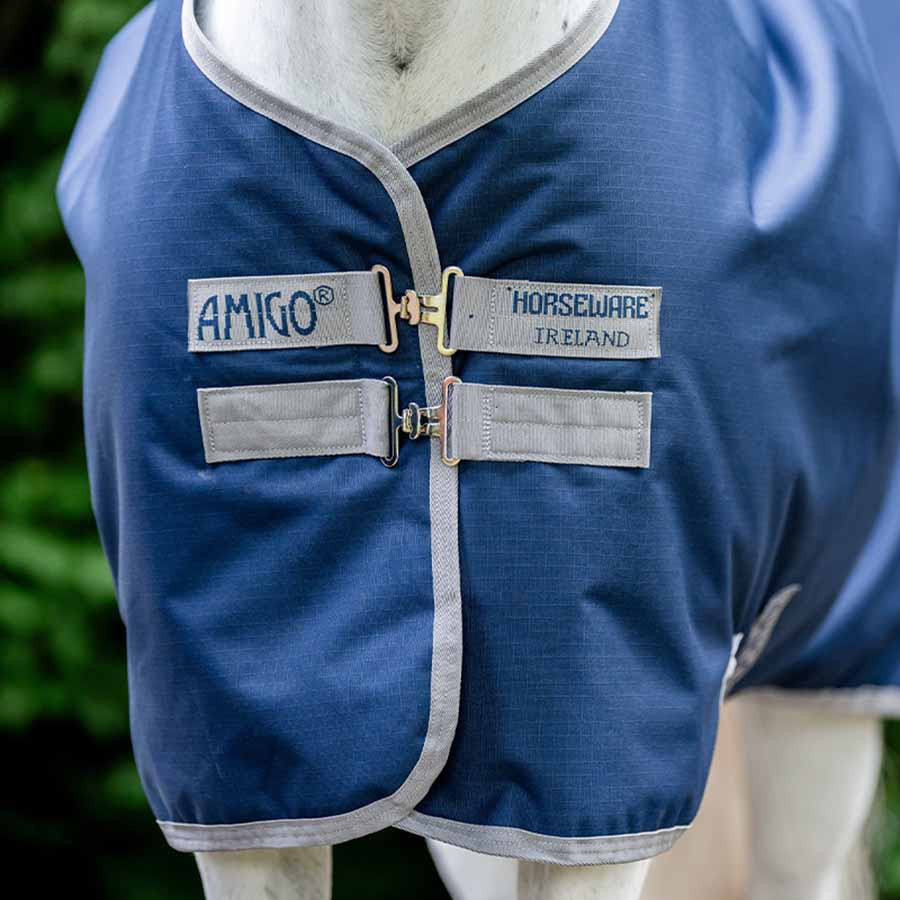 Derka przeciwdeszczowa Amigo Ripstop 900D Fleece Lined 50g Granatowo/Szara