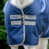 Derka przeciwdeszczowa Amigo Ripstop 900D Fleece Lined 50g Granatowo/Szara Derka przeciwdeszczowa Amigo Ripstop 900D Fleece Lined 50g Granatowo/Szara