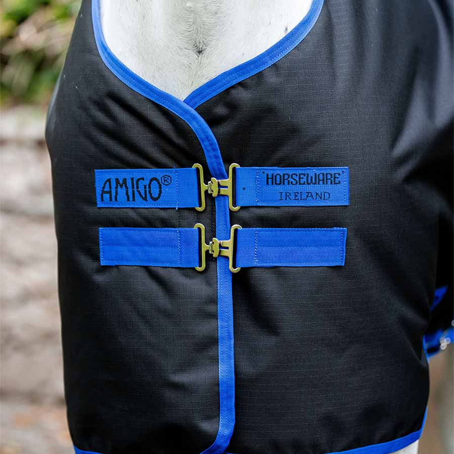 Derka przeciwdeszczowa Amigo Ripstop 900D 0g Pony Czarno/Niebieska