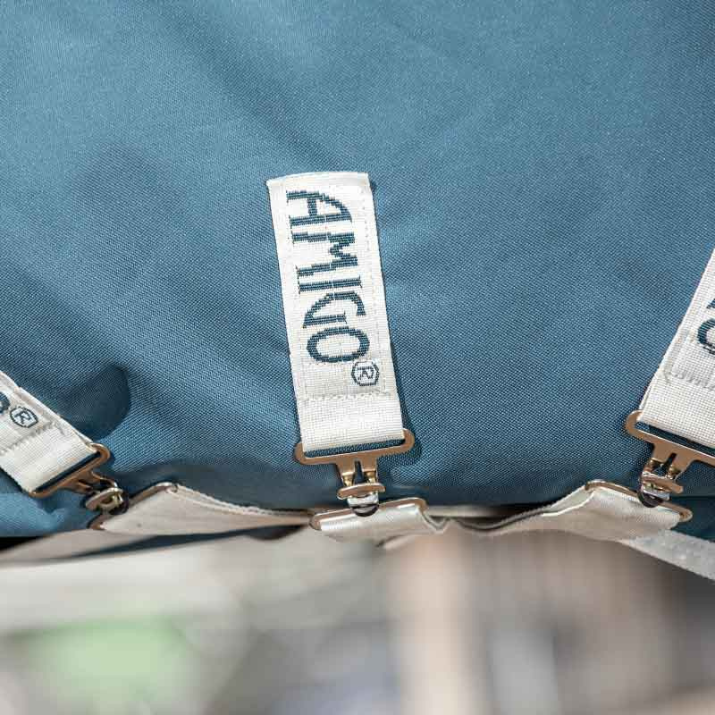 Derka zimowa AmEco Bravo 12 Plus Turnout 100g Turkusowa
