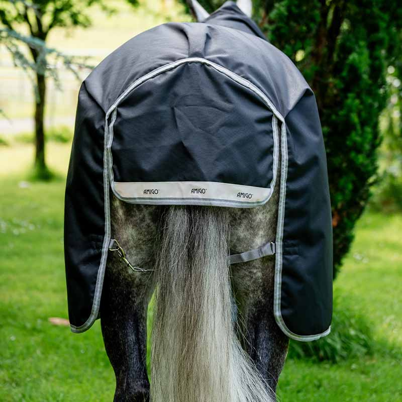 Derka padokowa z kapturem Amigo Bravo 12 Plus 100g Czarno/Szara