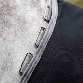 Derka padokowa z kapturem Amigo Bravo 12 Plus 100g Czarno/Szara Derka padokowa z kapturem Amigo Bravo 12 Plus 100g Czarno/Szara