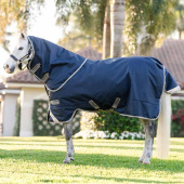 Derka przeciwdeszczowa Amigo 1200D Plus Pony 0g Granatowo/Szaro/Srebrna Derka przeciwdeszczowa Amigo 1200D Plus Pony 0g Granatowo/Szaro/Srebrna