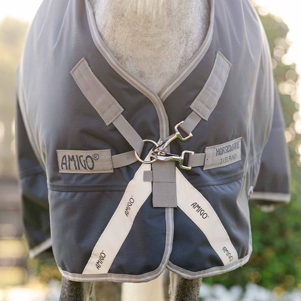 Derka przeciwdeszczowa Amigo 1200D Plus Pony 0g Granatowo/Szaro/Srebrna