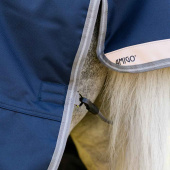 Derka przeciwdeszczowa Amigo 1200D Plus Pony 0g Granatowo/Szaro/Srebrna Derka przeciwdeszczowa Amigo 1200D Plus Pony 0g Granatowo/Szaro/Srebrna