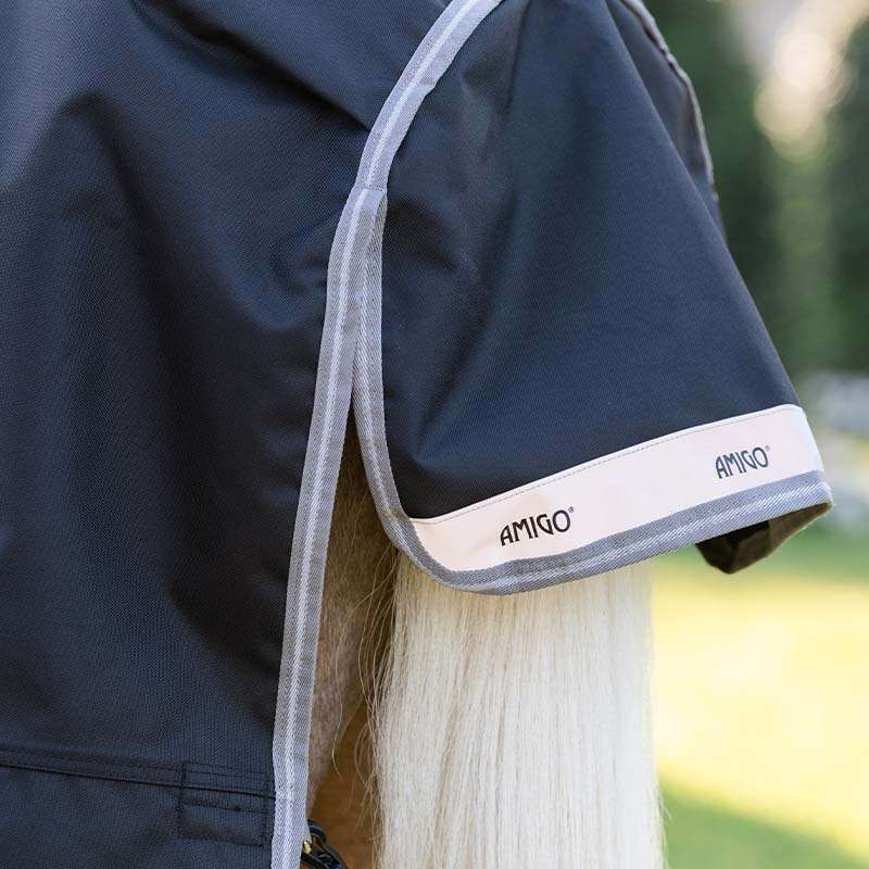 Derka przeciwdeszczowa Amigo 1200D Plus Pony 0g Czarno/Szara